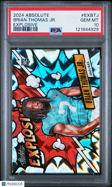 Brian Thomas JR. - 2024 Panini Absolute Explosive PSA 10