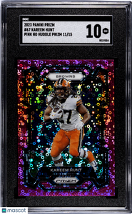 Kareem Hunt - 2023 Panini Prizm Pink No Huddle SGC 10 /15