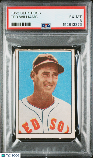 Ted Williams - 1952 Berk Ross PSA 6