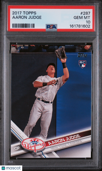 Aaron Judge - 2017 Topps Rookie #287 PSA 10