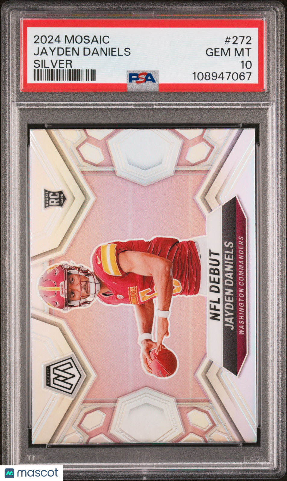 Jayden Daniels - 2024 Panini Mosaic Silver PSA 10