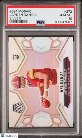 Jayden Daniels - 2024 Panini Mosaic Silver PSA 10