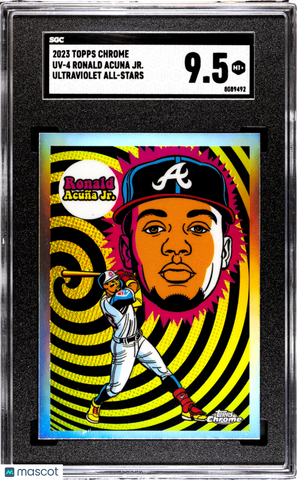 Ronald Acuna JR. - 2023 Topps Chrome Uv A SGC 9.5