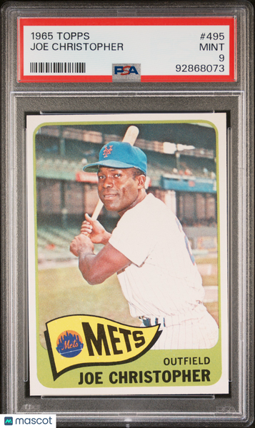 Joe Christopher - 1965 Topps PSA 9
