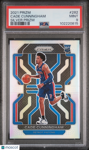 Cade Cunningham - 2021 Panini Prizm Silver PSA 9