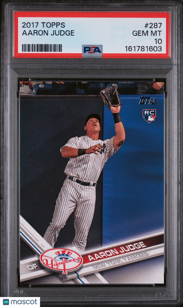Aaron Judge - 2017 Topps Rookie #287 PSA 10