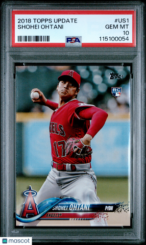 Shohei Ohtani - 2018 Topps Update PSA 10