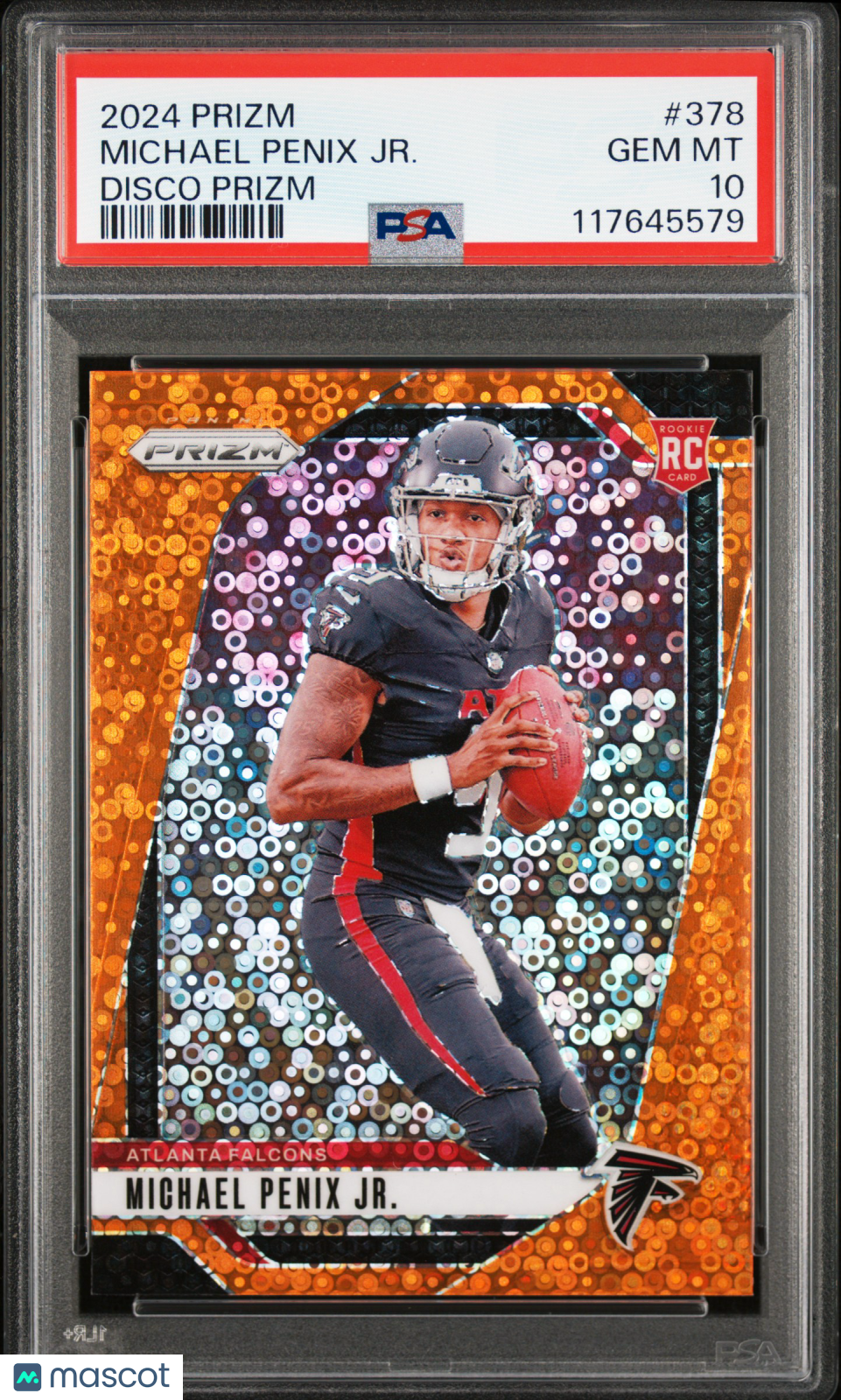 Michael Penix JR. - 2024 Panini Prizm Disco PSA 10