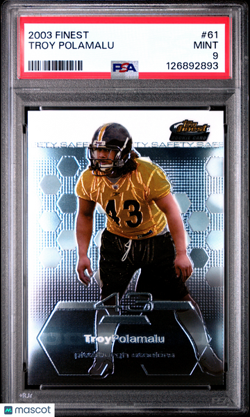 Troy Polamalu - 2003 Finest PSA 9