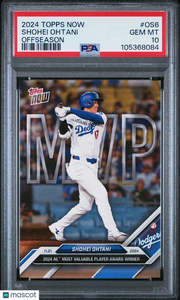 Shohei Ohtani - 2024 Topps Now Offseason PSA 10