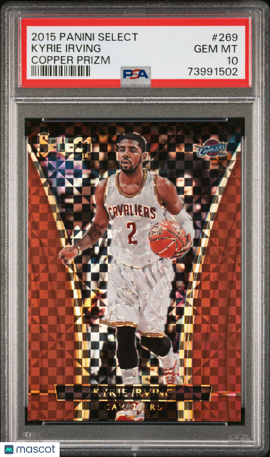 Kyrie Irving - 2015 Panini Select Copper Prizm PSA 10
