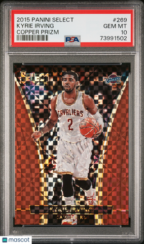 Kyrie Irving - 2015 Panini Select Copper Prizm PSA 10