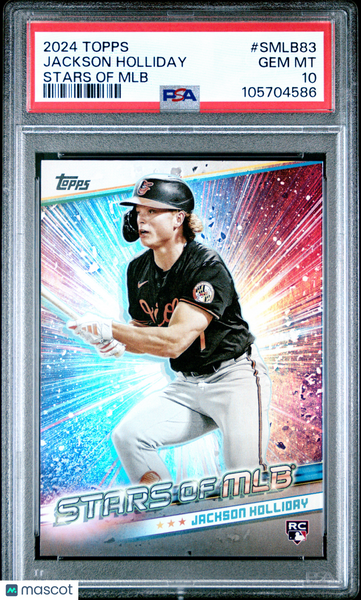 Jackson Holliday - 2024 Topps Stars Of MLB Update PSA 10