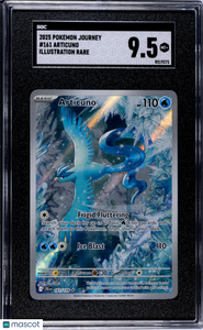 2025 Pokemon Journey Together Articuno #161 SGC 9.5