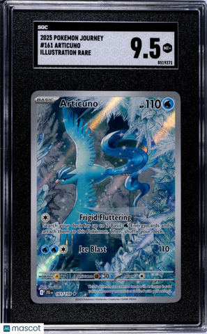 2025 Pokemon Journey Together Articuno #161 SGC 9.5