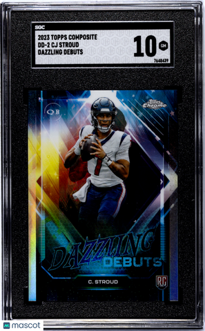 CJ Stroud - 2023 Topps Composite Dazzling Debuts SGC 10