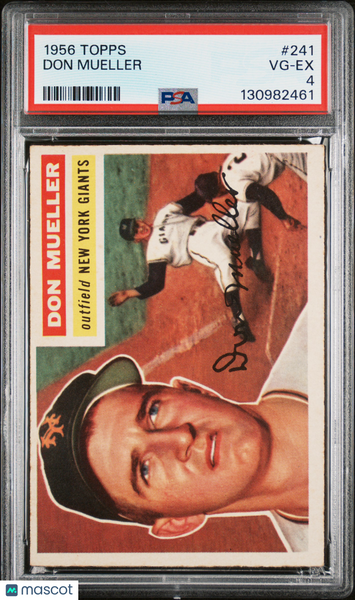 Don Mueller - 1956 Topps PSA 4