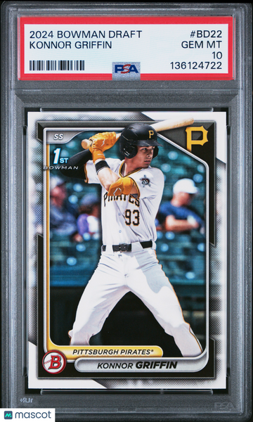 Konnor Griffin - 2024 Bowman Draft PSA 10