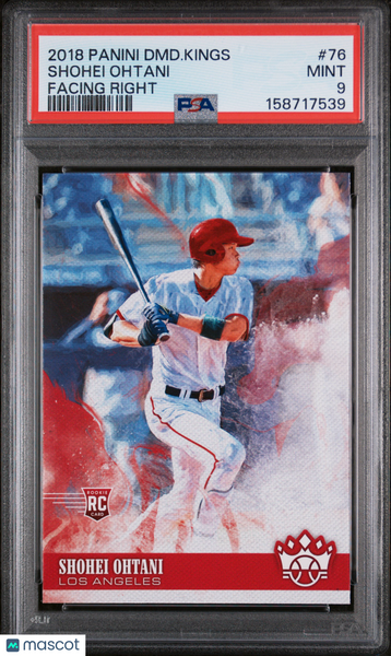 Shohei Ohtani - 2018 Panini Diamond Kings Facing Right PSA 9
