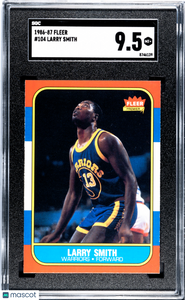 Larry Smith - 1986 Fleer SGC 9.5
