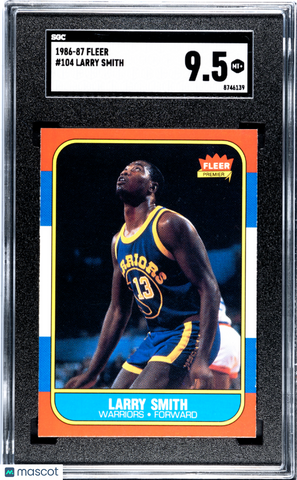 Larry Smith - 1986 Fleer SGC 9.5