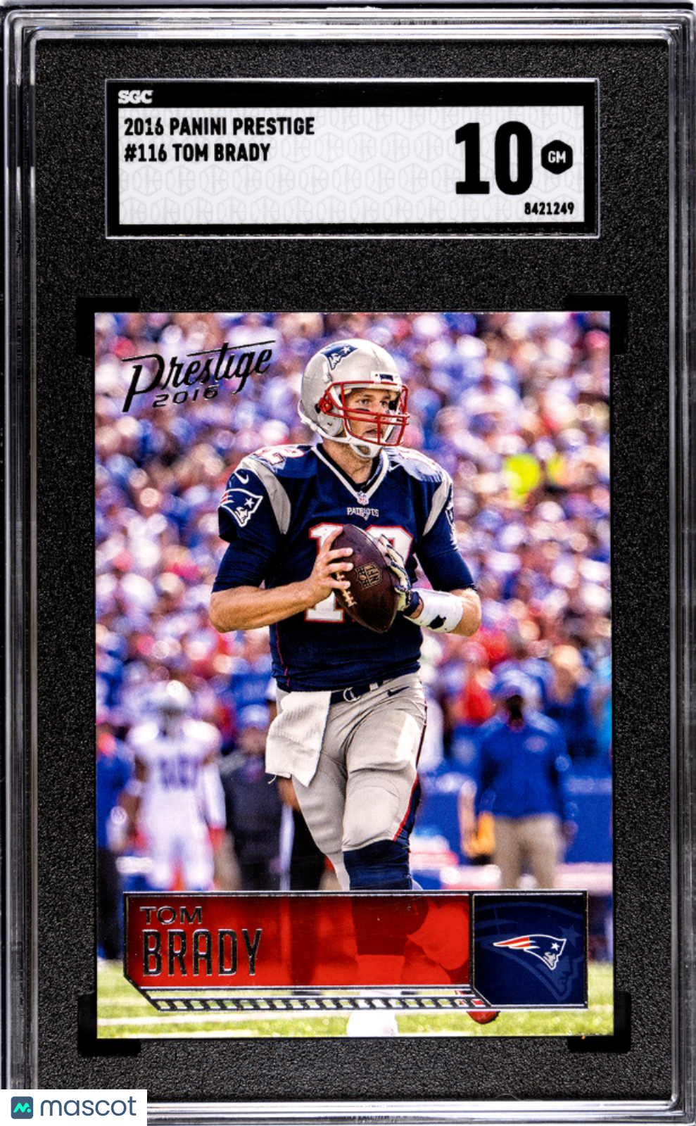 Tom Brady - 2016 Panini Prestige SGC 10