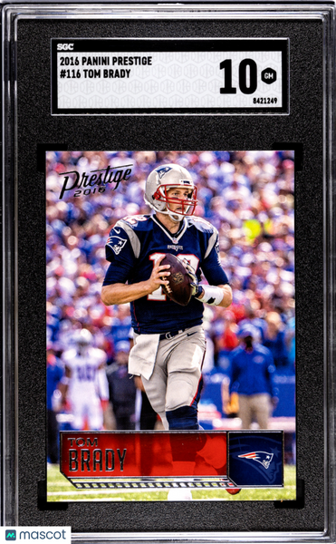 Tom Brady - 2016 Panini Prestige SGC 10