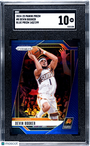 Devin Booker - 2024 Panini Prizm Blue SGC 10