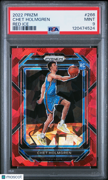 Chet Holmgren - 2022 Panini Prizm Red Ice PSA 9