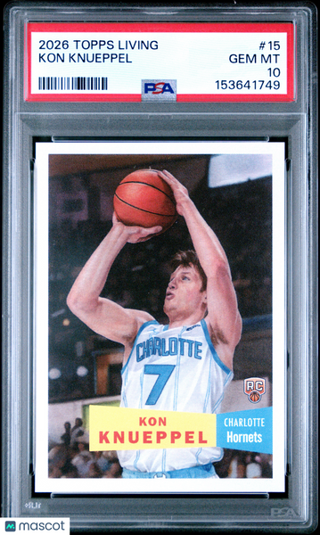 Kon Knueppel - 2026 Topps Living PSA 10