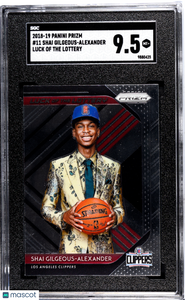 Shai Gilgeous-Alexander - 2018 Panini Prizm Luck Of The Lottery SGC 9.5