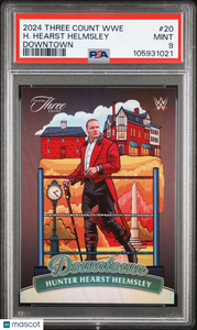 H. Hearst Helmsley - 2024 Panini Three Count WWE Downtown PSA 9
