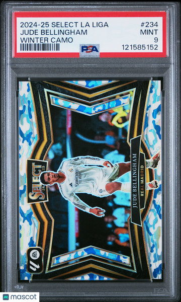 Jude Bellingham - 2024-25 Panini Select La Liga Winter Camo PSA 9 10/30