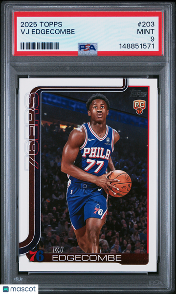 VJ Edgecombe - 2025 Topps PSA 9