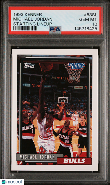 Michael Jordan - 1993 Kenner Starting Lineup PSA 10