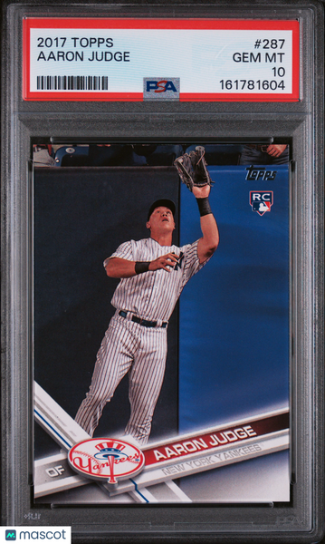 Aaron Judge - 2017 Topps Rookie #287 PSA 10