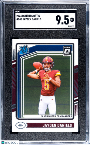 Jayden Daniels - 2024 Donruss Optic SGC 9.5