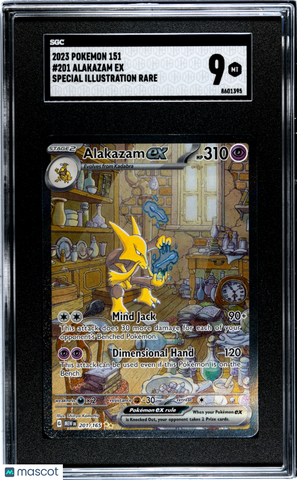 Pokémon TCG Alakazam EX #201 SGC 9