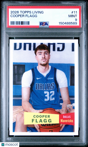 Cooper Flagg - 2026 Topps Living PSA 9