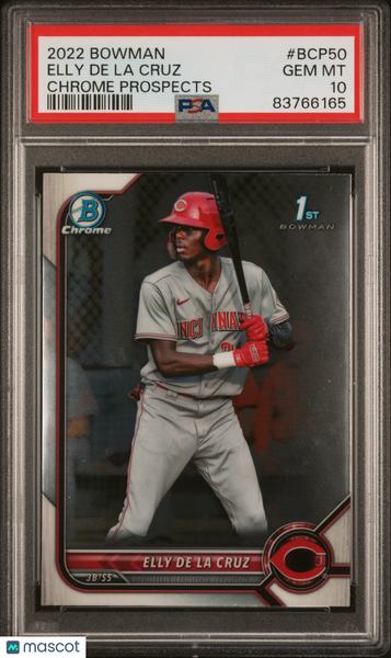 Elly De La Cruz - 2022 Bowman Chrome Prospects PSA 10