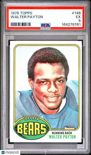 Walter Payton - 1976 Topps PSA 5