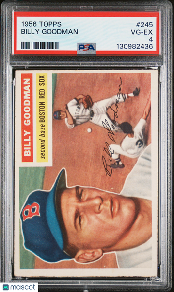 Billy Goodman - 1956 Topps PSA 4