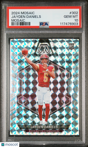 Jayden Daniels - 2024 Panini Mosaic PSA 10