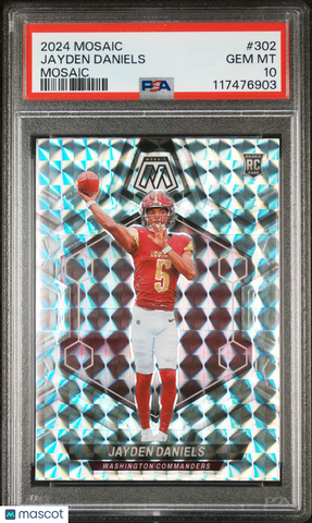 Jayden Daniels - 2024 Panini Mosaic PSA 10