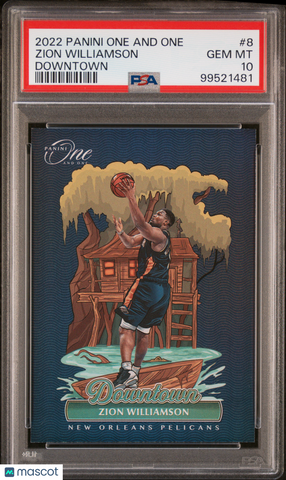 Zion Williamson - 2022 Panini One And One Downtown PSA 10