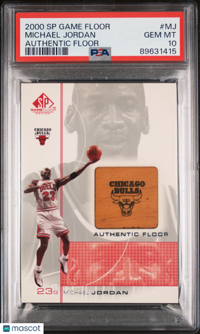 Michael Jordan - 2000 SP Game Floor Authentic Floor PSA 10