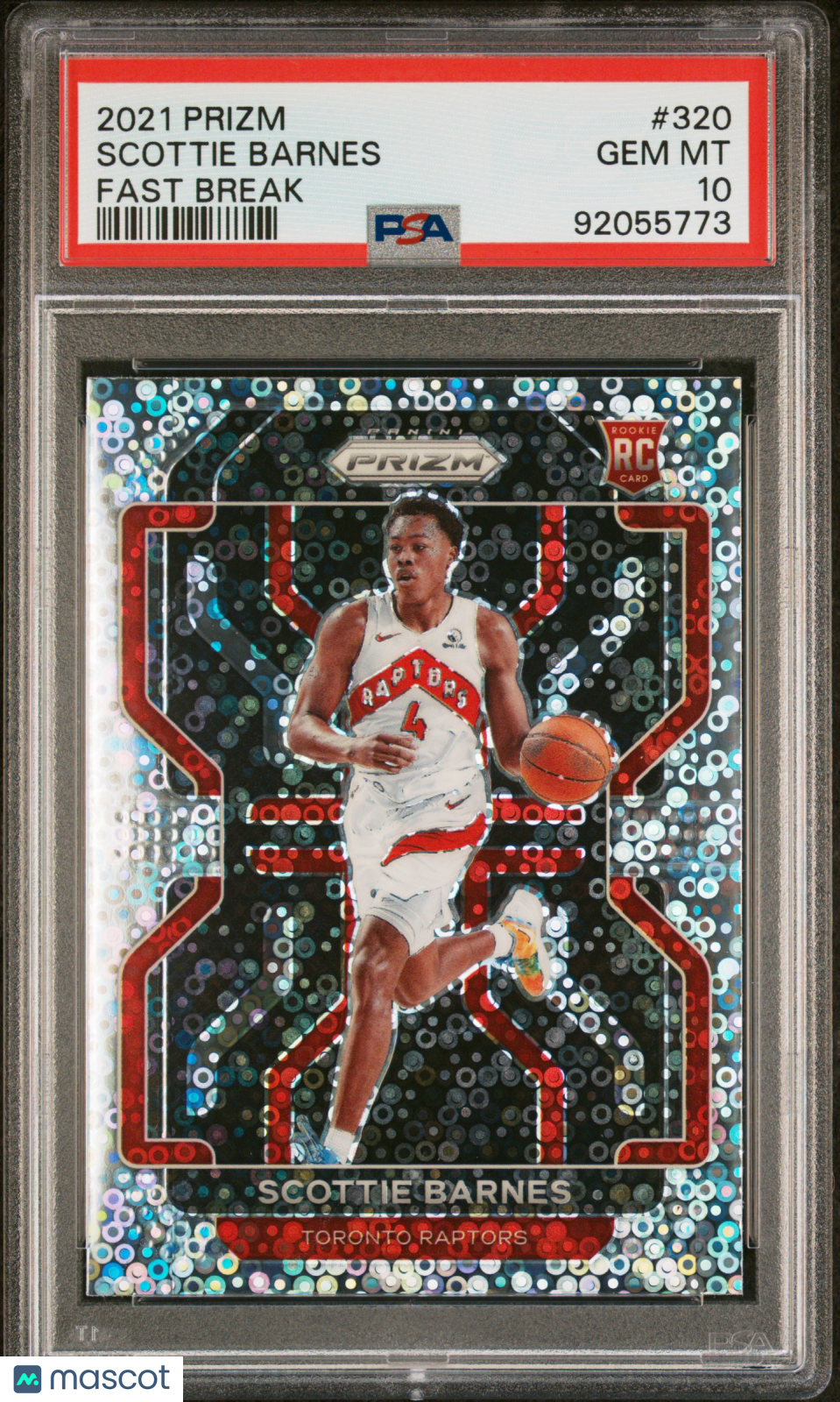 Scottie Barnes - 2021 Panini Prizm Fast Break PSA 10
