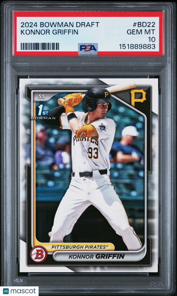 Konnor Griffin - 2024 Bowman Draft PSA 10