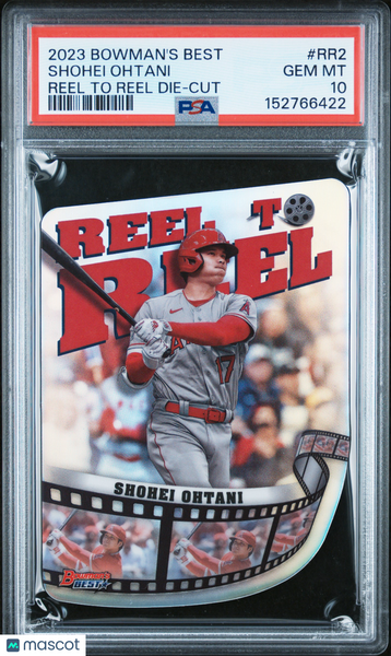 Shohei Ohtani - 2023 Bowman's Best Reel To Reel Die-Cut PSA 10
