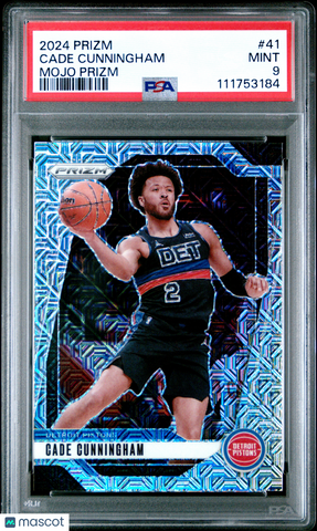 Cade Cunningham - 2024 Panini Prizm Mojo PSA 9 20/25